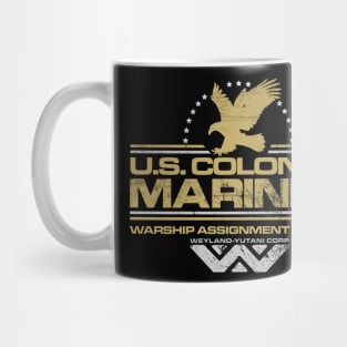 COLONIAL MARINES VALOR SHIRT Mug